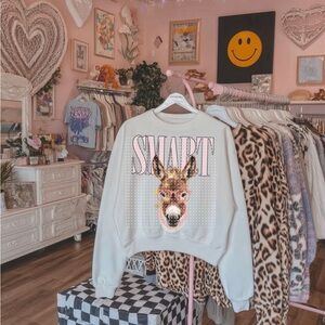 Ash Grey Sonkey Smart A Sweatshirt Small-3X